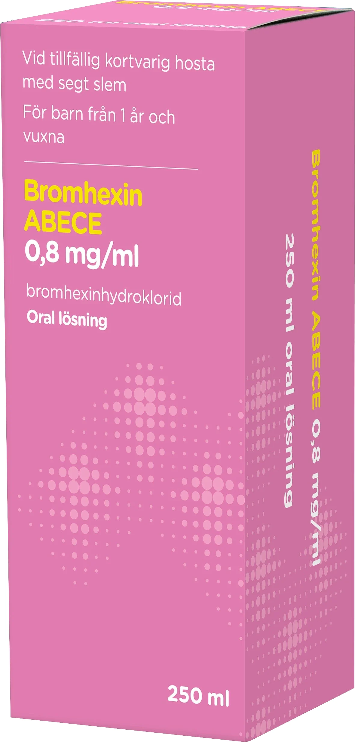 Bromhexin ABECE Oral lösning 0,8 mg/ml 250 ml från ABECE – köp hos Apotek Hjärtat