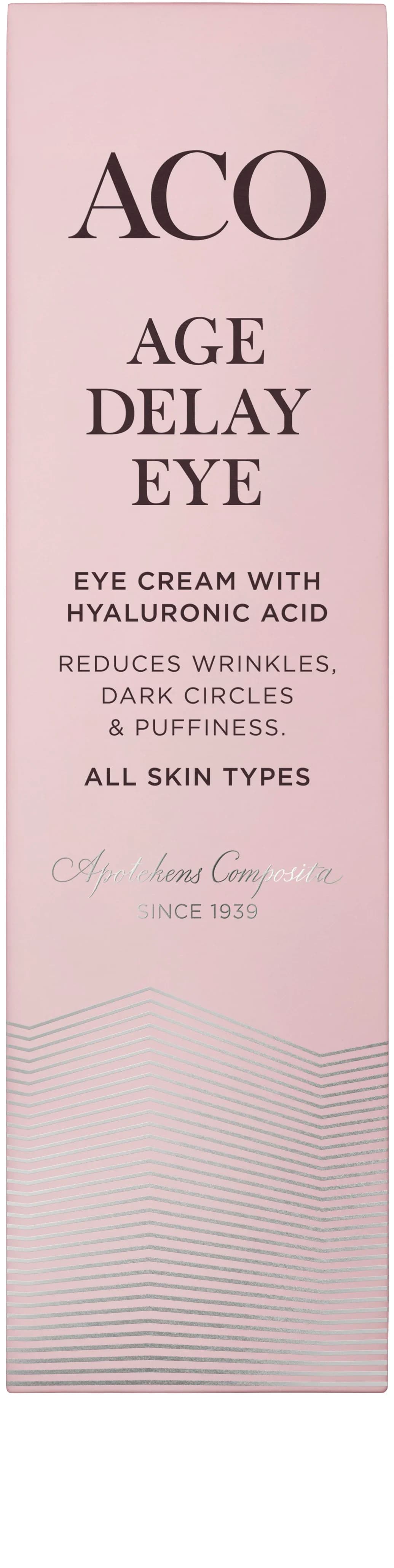 ACO Age Delay Eyecream Oparf 15ml från ACO – köp hos Apotek Hjärtat