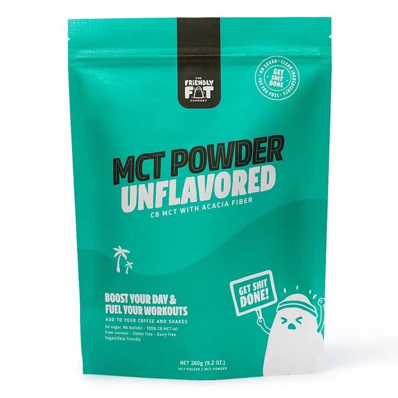 The Friendly Fat Company C8 MCT-pulver Naturell 260 g från The friendly fat company – köp hos Apotek Hjärtat