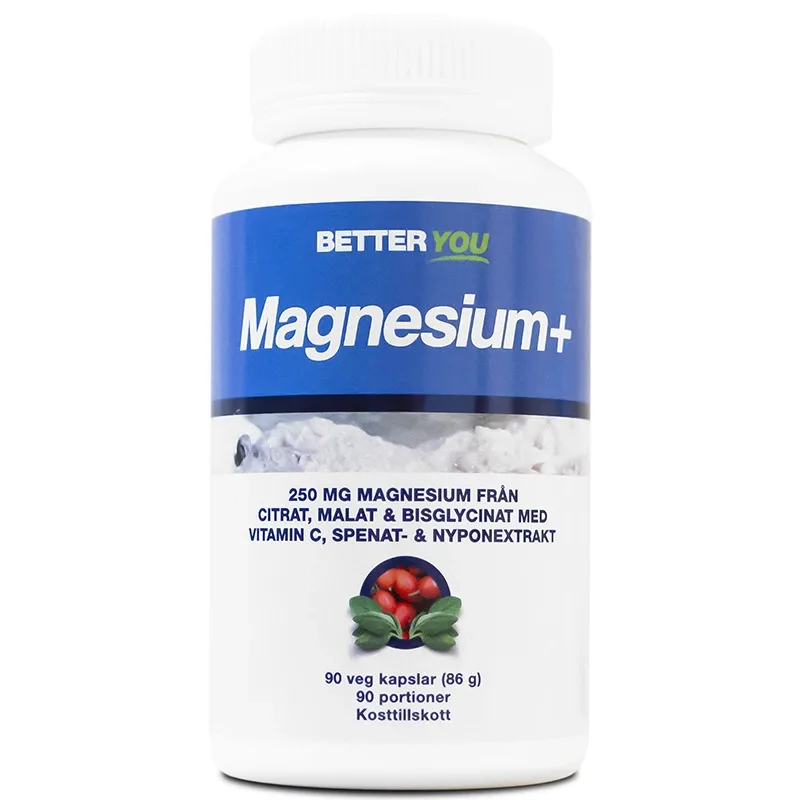 Better You Magnesium Plus 90 kapslar från Better You – köp hos Apotek Hjärtat
