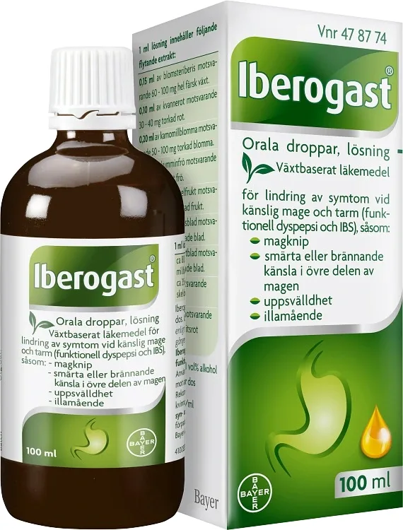 Iberogast orala droppar 100 ml från Iberogast – köp hos Apotek Hjärtat