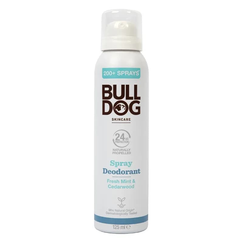 Bulldog Fresh Mint & Cedarwood Spray Deodorant 125 ml från Bulldog – köp hos Apotek Hjärtat