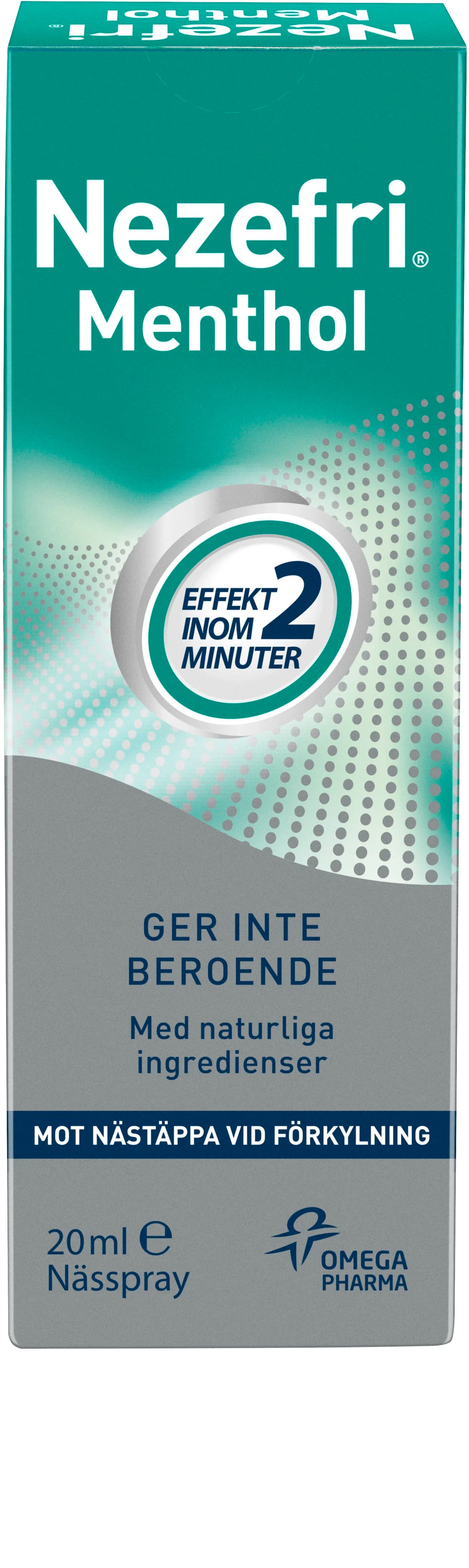 Nezefri Menthol 20 ml från Nezefri – köp hos Apotek Hjärtat