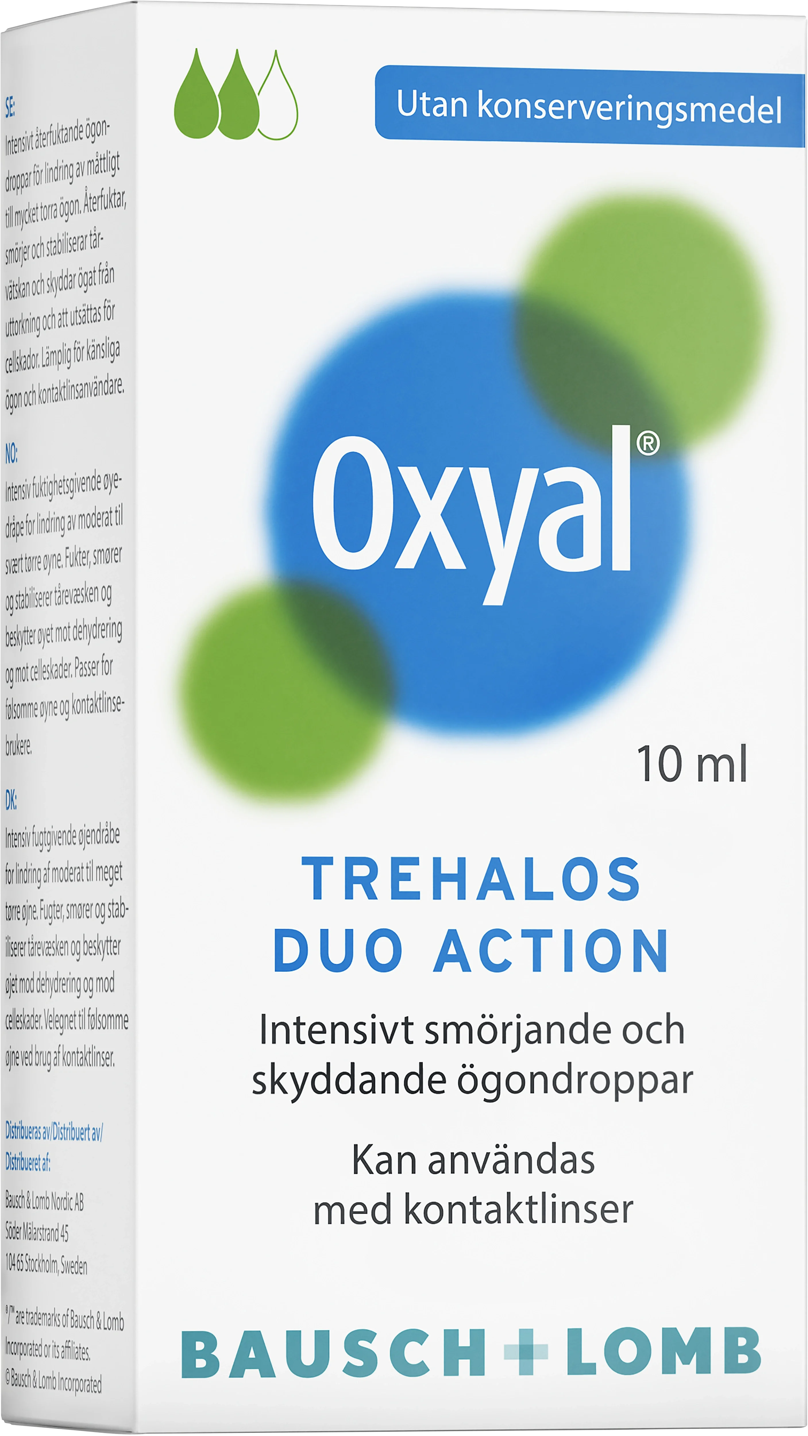 Oxyal Trehalos Duo Action Ögondroppar 10ml från Oxyal – köp hos Apotek Hjärtat