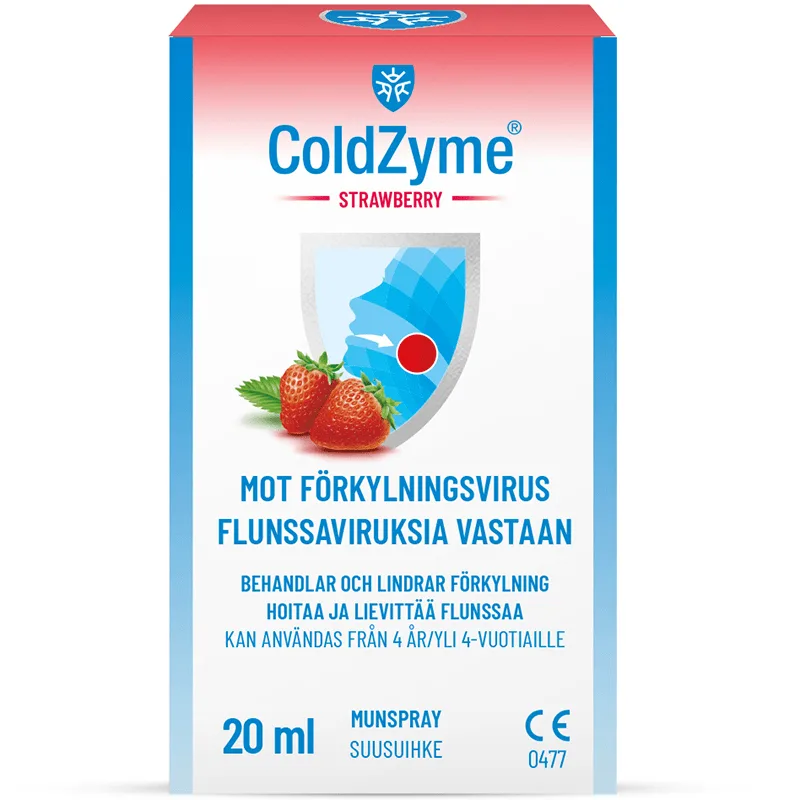ColdZyme Strawberry 20 ml från Coldzyme – köp hos Apotek Hjärtat