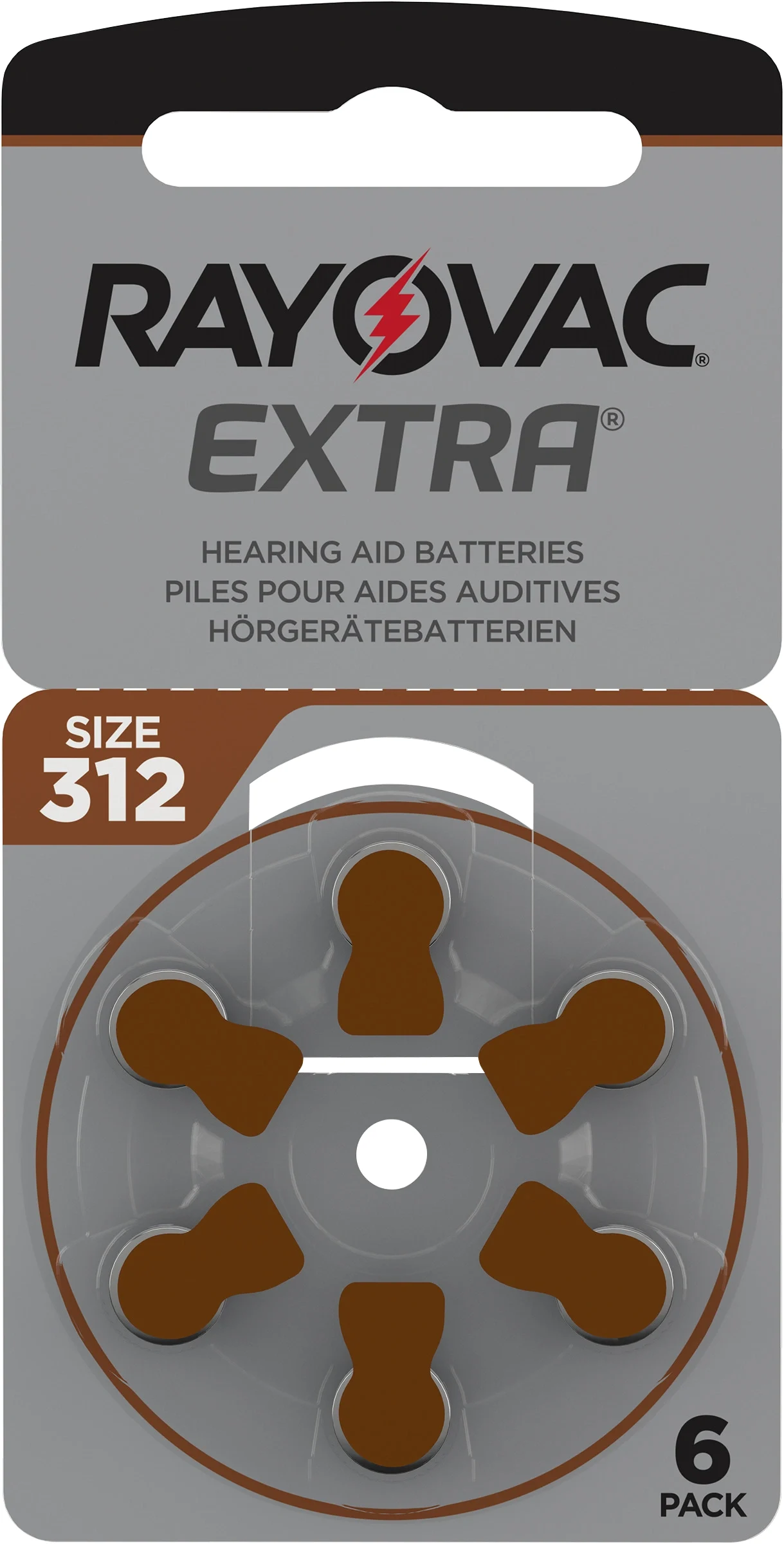 Rayovac Extra Advanced Act 312 6 st från Rayovac – köp hos Apotek Hjärtat