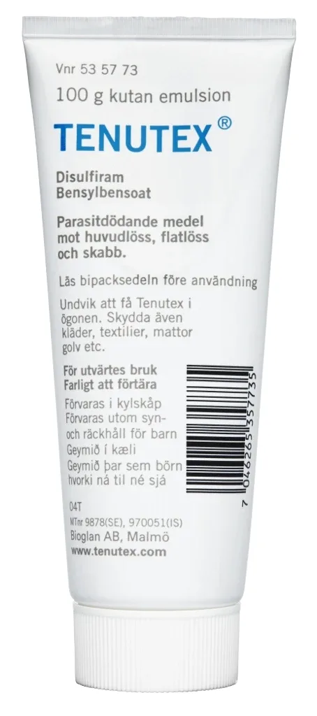 Tenutex kutan emulsion 20 mg/g + 225 mg/g 100 g från Tenutex – köp hos Apotek Hjärtat