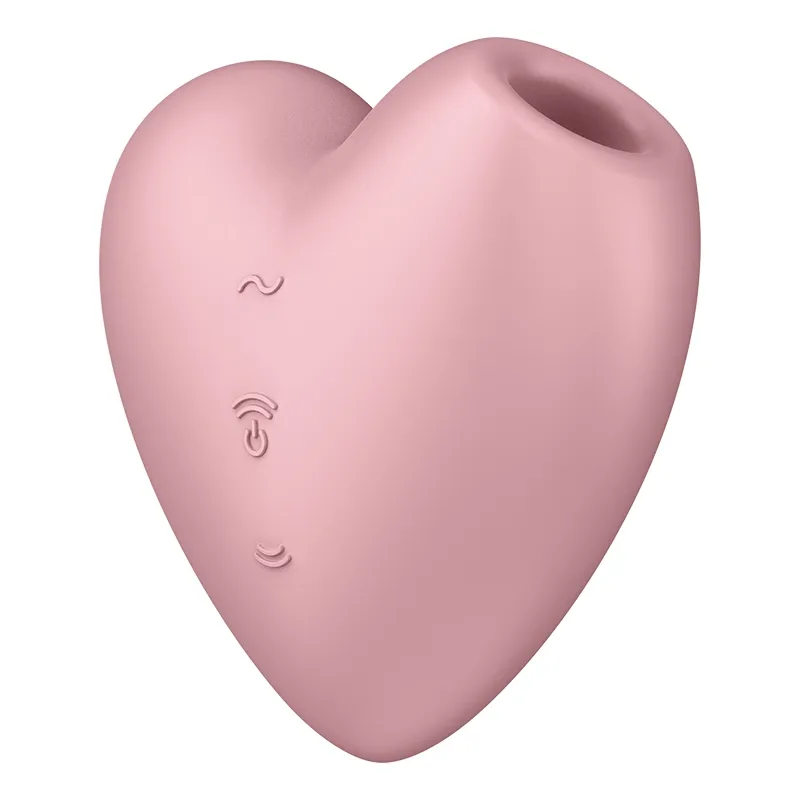 Satisfyer Cutie Heart Pink Lufttrycksvibrator från Satisfyer – köp hos Apotek Hjärtat
