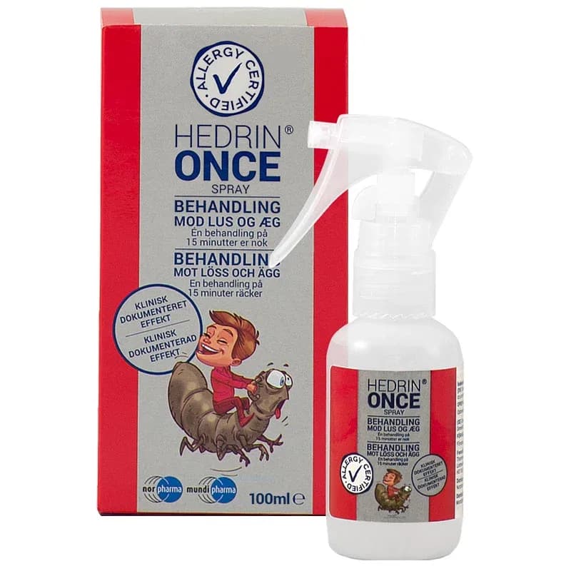Hedrin Once Spraygel 100 ml från Hedrin – köp hos Apotek Hjärtat