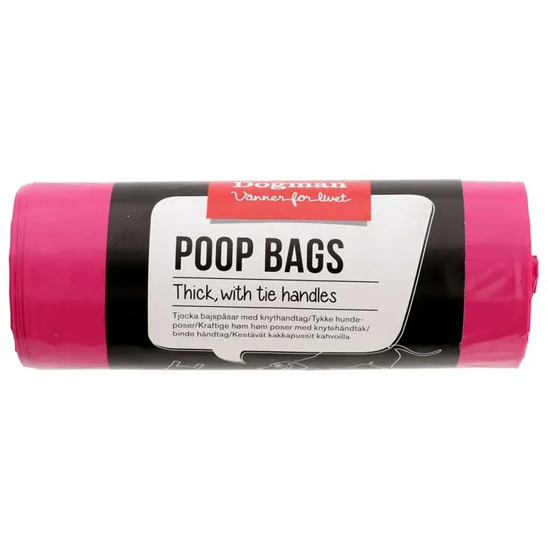 Dogman Bajspåse Knyt 50-pack Rosa från Dogman – köp hos Apotek Hjärtat