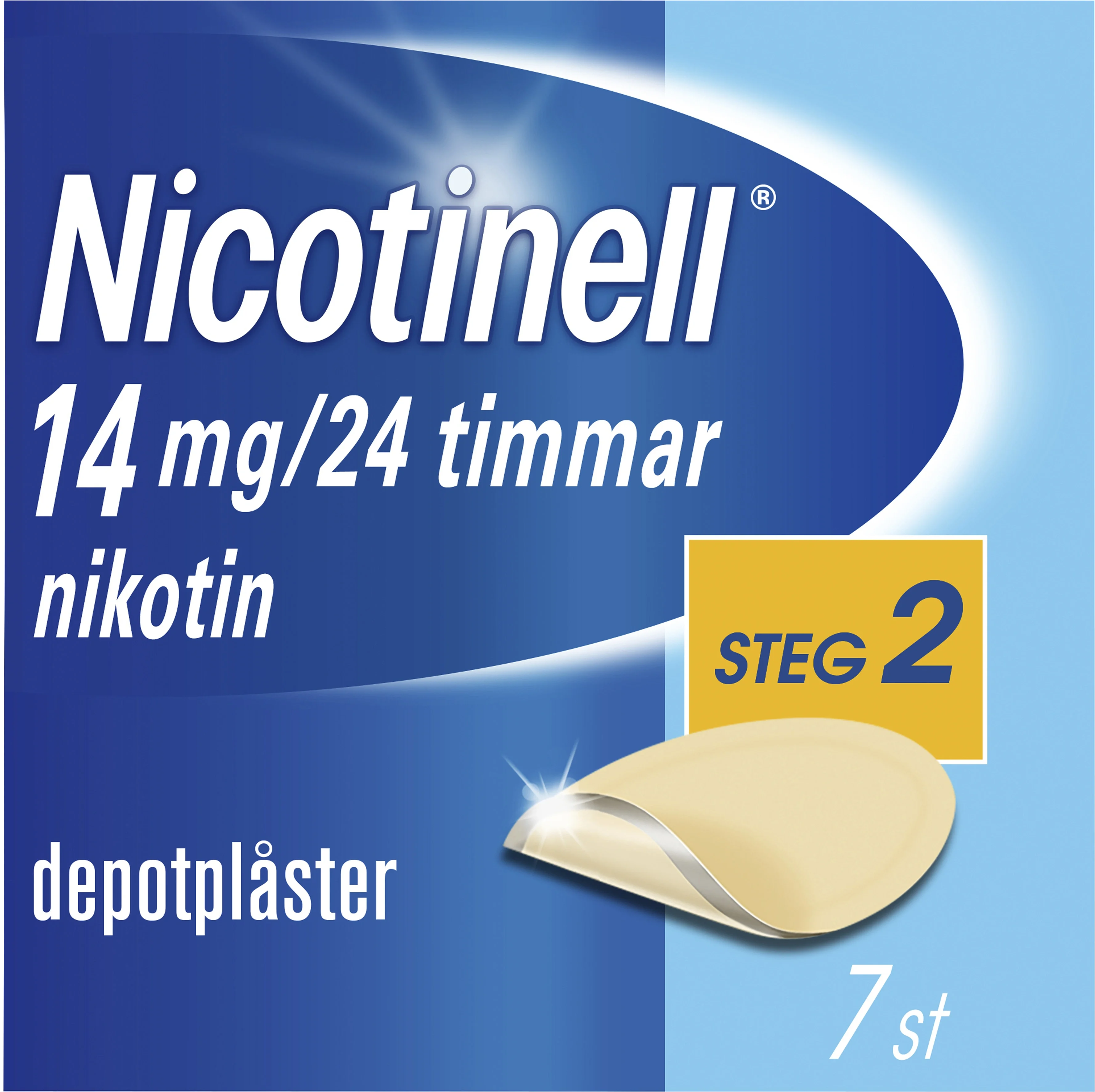 Nicotinell depotplåster 14 mg/24 timmar 7 st från Nicotinell – köp hos Apotek Hjärtat