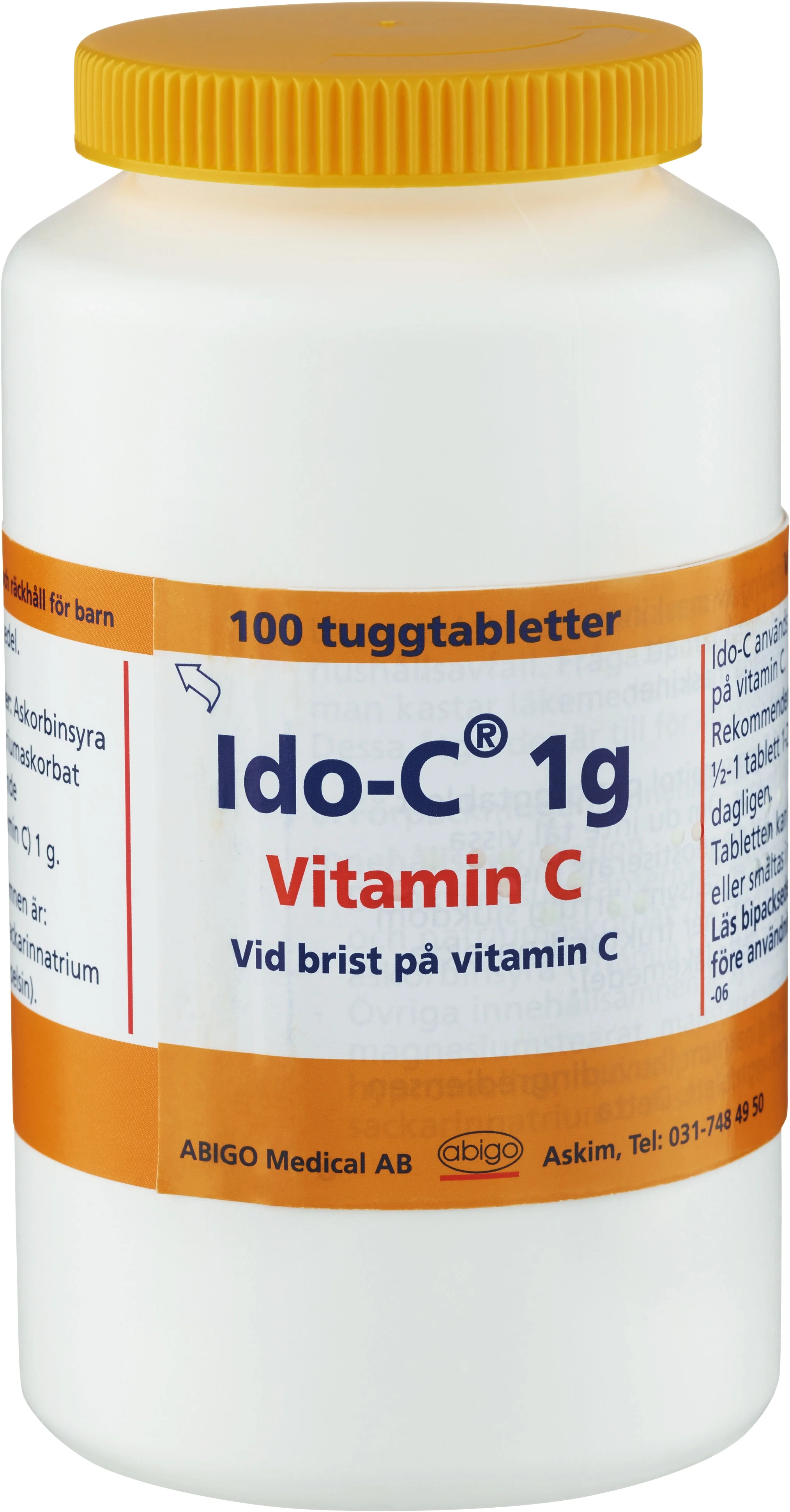 Ido-C tuggtablett 1 g 100 st från Ido-C – köp hos Apotek Hjärtat