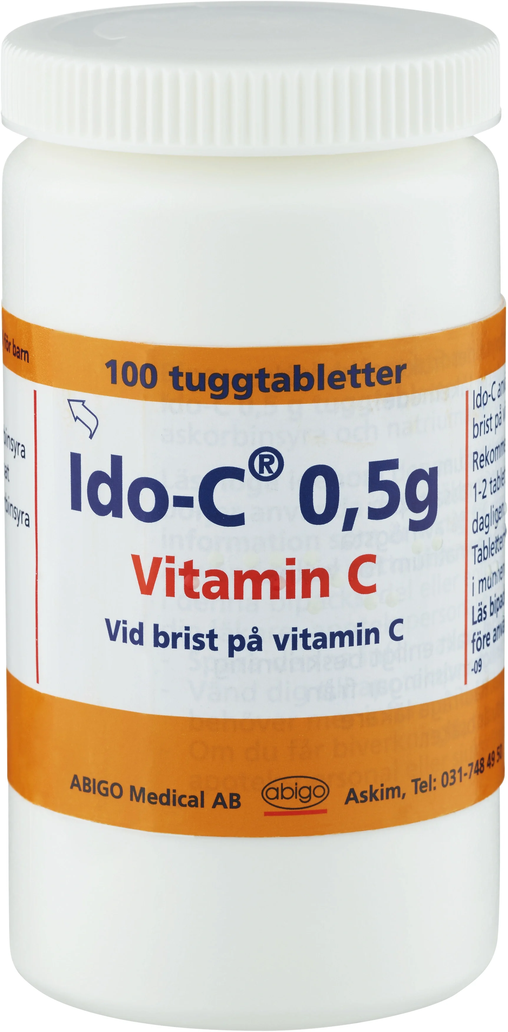 Ido-C tuggtablett 0,5 g 100 st från Ido-C – köp hos Apotek Hjärtat