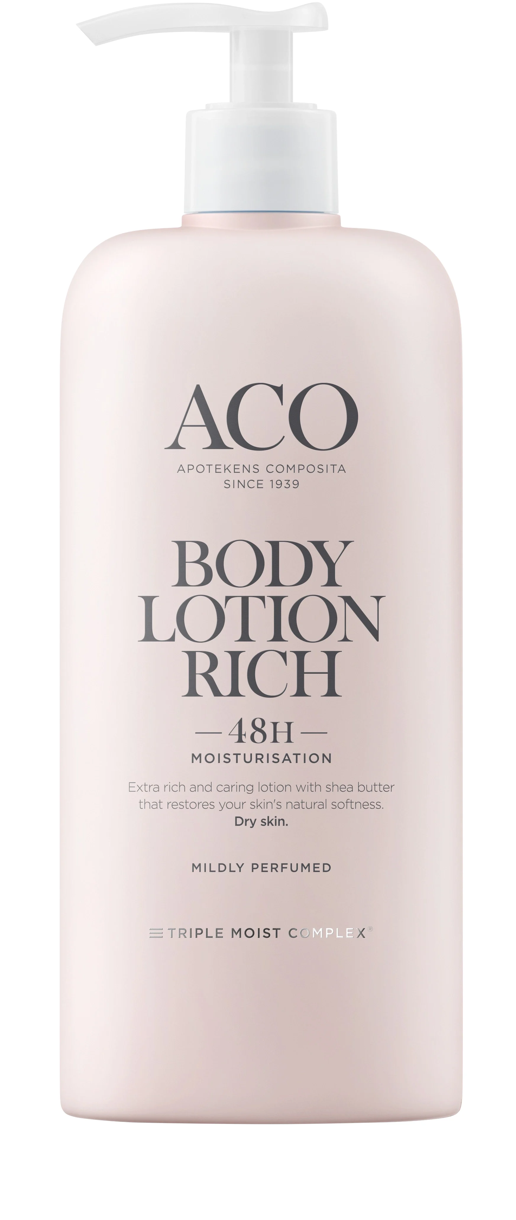 ACO Body Lotion Rich parfymerad 400 ml från ACO – köp hos Apotek Hjärtat