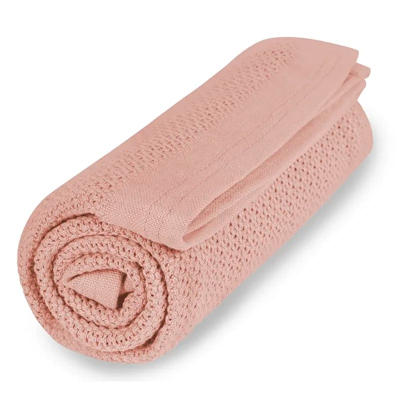 Vinter & Bloom Filt Soft Grid EKO Cloud Pink 100x75cm från Vinter & Bloom – köp hos Apotek Hjärtat