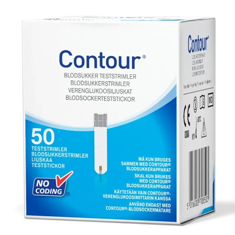 Contour Teststickor 50 st från Contour – köp hos Apotek Hjärtat