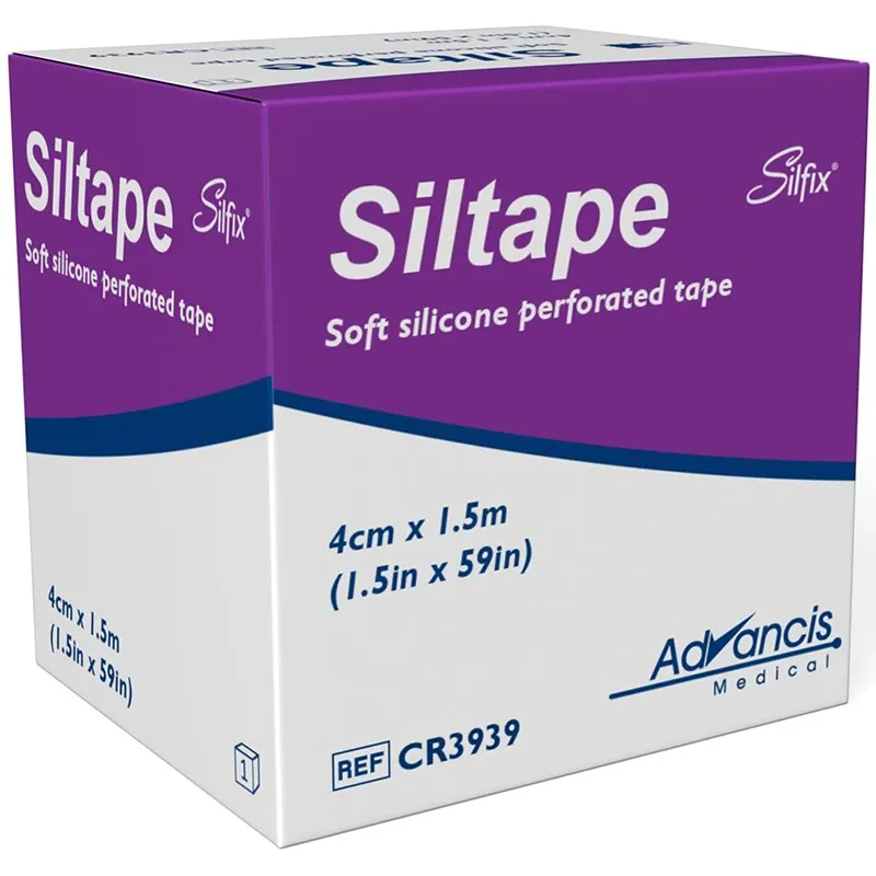Siltape Medicinsk Silikontejp 4 cm x 1,5 m från Siltape – köp hos Apotek Hjärtat