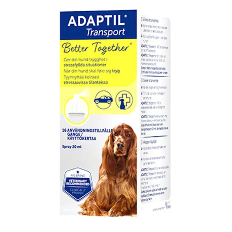 Adaptil Transport Spray 20 ml – från Adaptil – 121 kr – hos Apotek Hjärtat