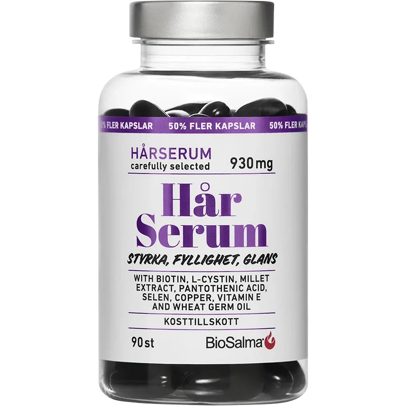 BioSalma Hårserum 90 kapslar från BioSalma – köp hos Apotek Hjärtat
