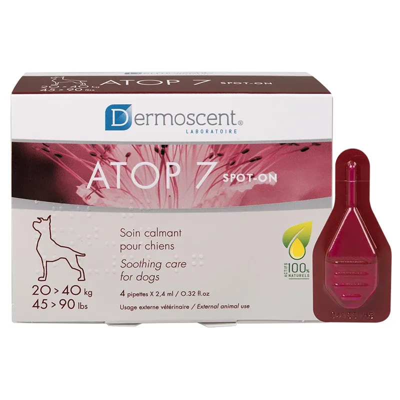 Dermoscent ATOP 7® Spot-on för hundar 20-40 kg 4 x 2,4 ml från Dermoscent – köp hos Apotek Hjärtat