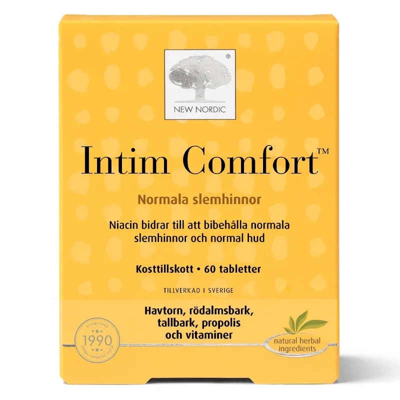 New Nordic Intim Comfort tablett 60st från New Nordic – köp hos Apotek Hjärtat
