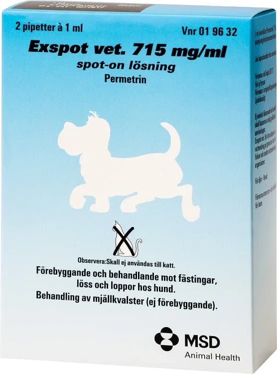 Exspot vet. spot-on lösning från Exspot – köp hos Apotek Hjärtat