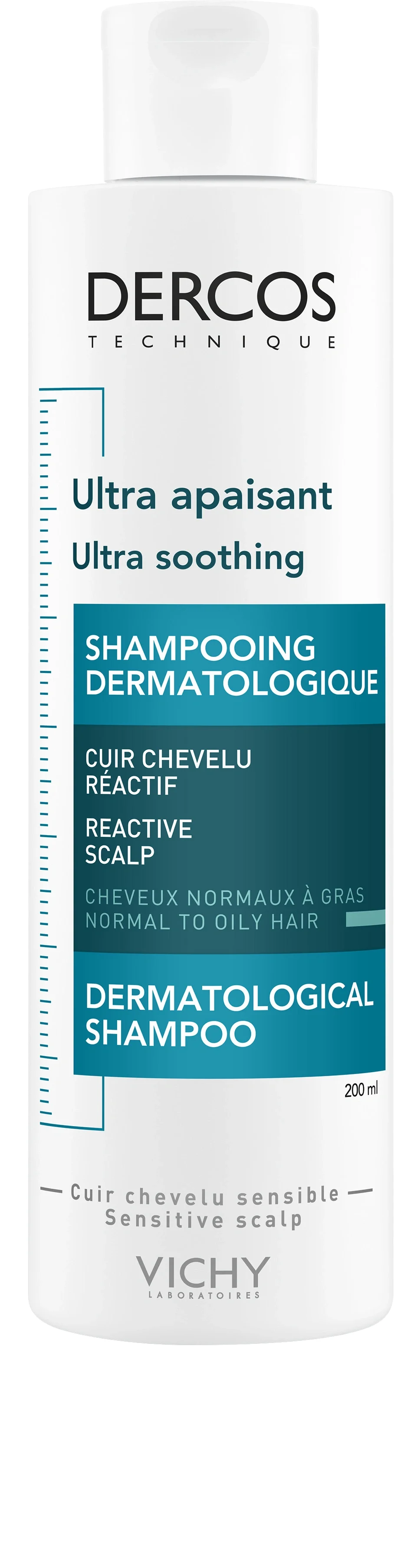 Vichy Dercos Ultra Soothing Shampoo normalt/fett hår 200 ml från Vichy – köp hos Apotek Hjärtat