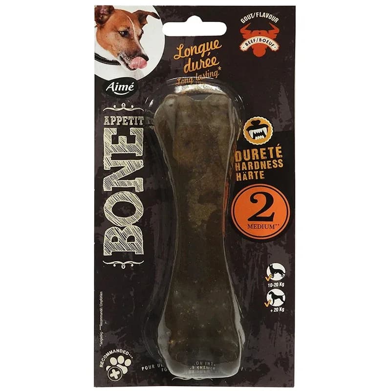 Bone Appetit Nylonben Mediumhårt Beef 15 cm från Bone Appetit – köp hos Apotek Hjärtat