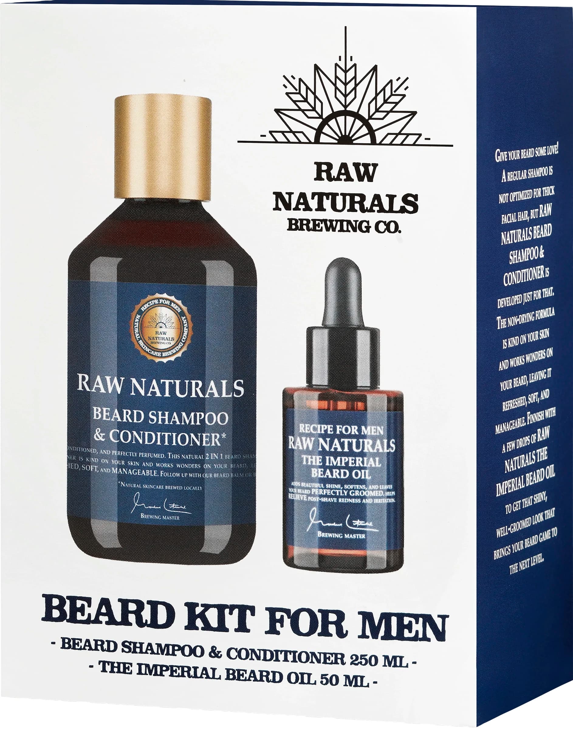 Raw Naturals Beard Kit från Raw Naturals – köp hos Apotek Hjärtat