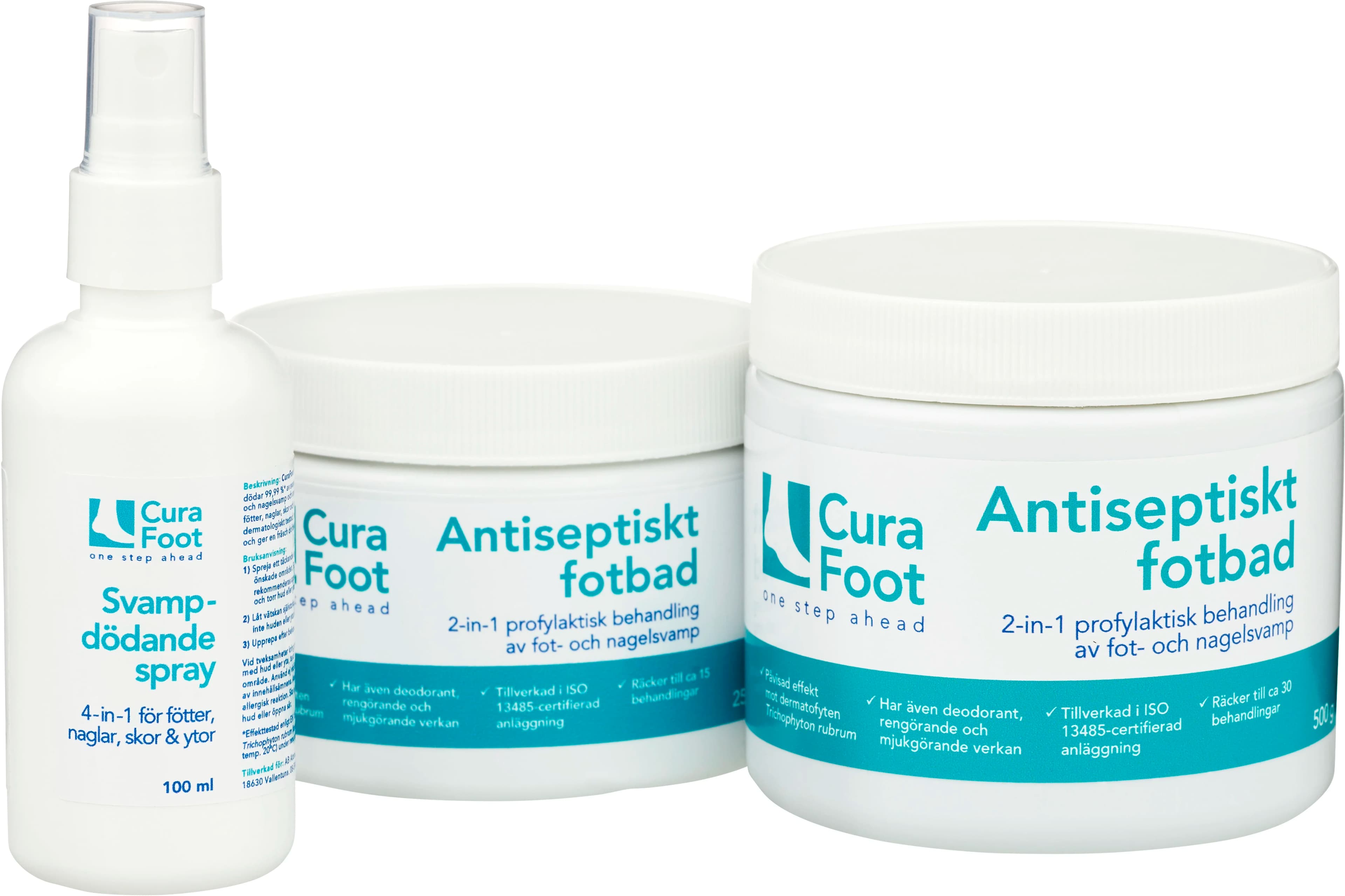 CuraFoot Svampdödande Spray 100 ml från Curafoot – köp hos Apotek Hjärtat