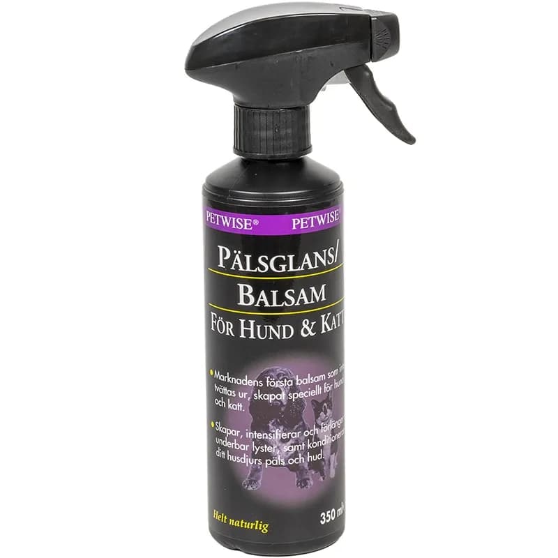 Petwise Pälsglans/Balsam Hund & Katt 350 ml från Petwise – köp hos Apotek Hjärtat