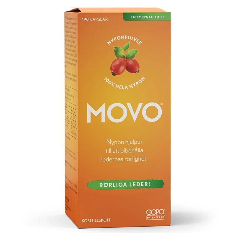 Movo kapslar 190 st från Movo – köp hos Apotek Hjärtat