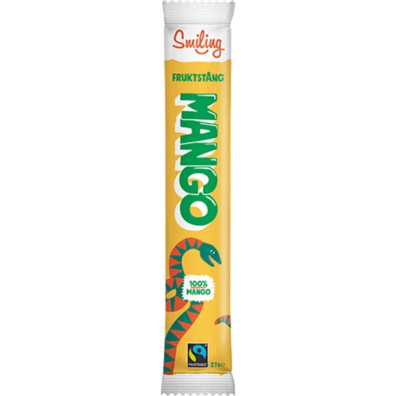 Smiling Fruktstång Mango 27 g från Smiling – köp hos Apotek Hjärtat