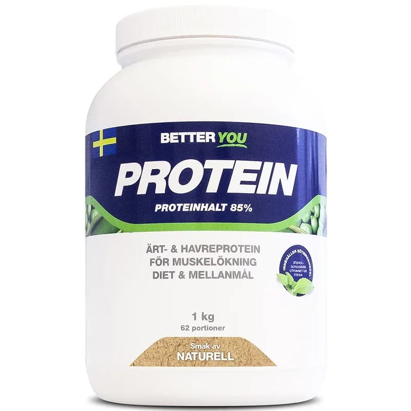 Better You Ärt- och Havreprotein Naturell 1 kg från Better You – köp hos Apotek Hjärtat