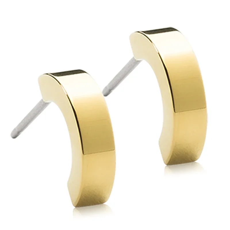 Blomdahl Örhänge GT Pendant Plain Curved 10 mm från Blomdahl – köp hos Apotek Hjärtat