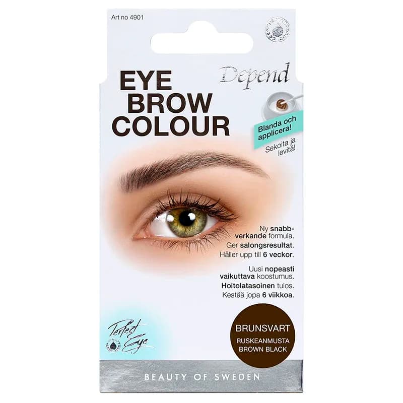 Depend Eyebrow Colour Brown Black från Depend – köp hos Apotek Hjärtat