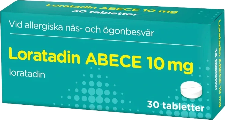 Loratadin ABECE Tablett 10 mg 30 st från ABECE – köp hos Apotek Hjärtat