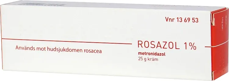 Rosazol kräm 1% 25 g från Rosazol – köp hos Apotek Hjärtat