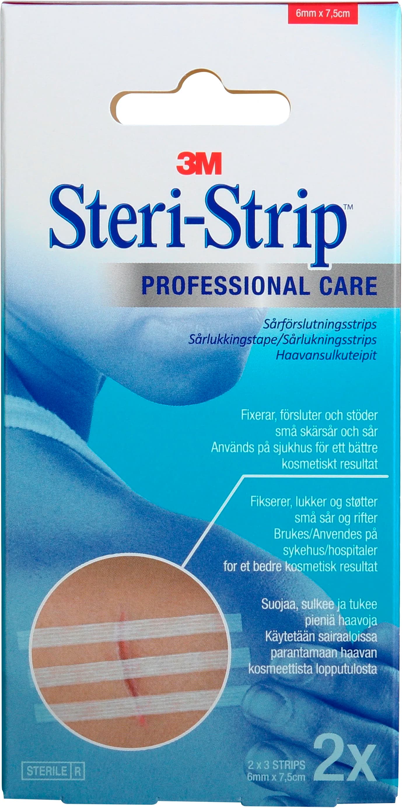 3M Steri-Strip suturtejp 6 x 75 mm 6 st från 3M – köp hos Apotek Hjärtat