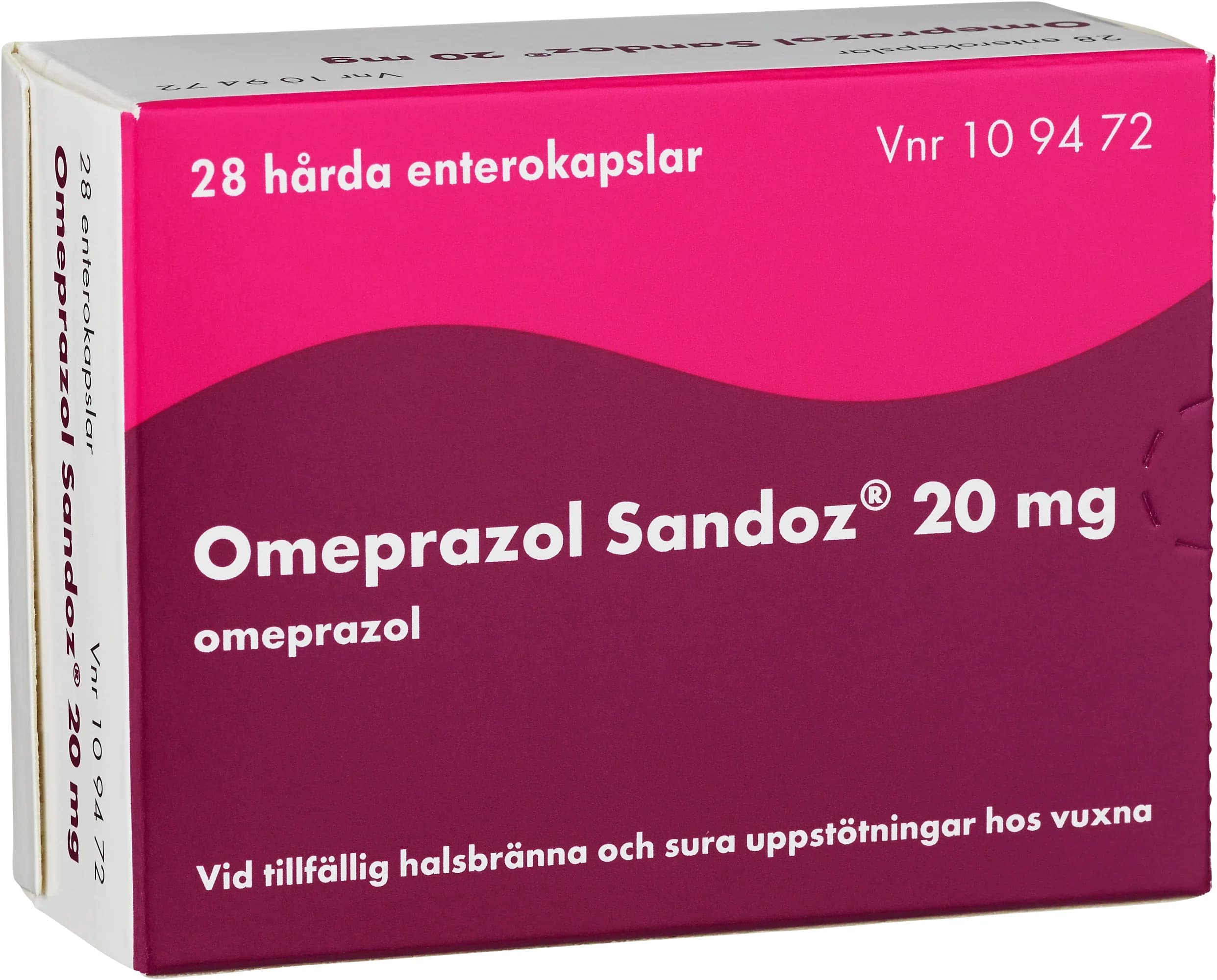 Omeprazol Sandoz enterokapsel 20 mg 28 st från Sandoz – köp hos Apotek Hjärtat