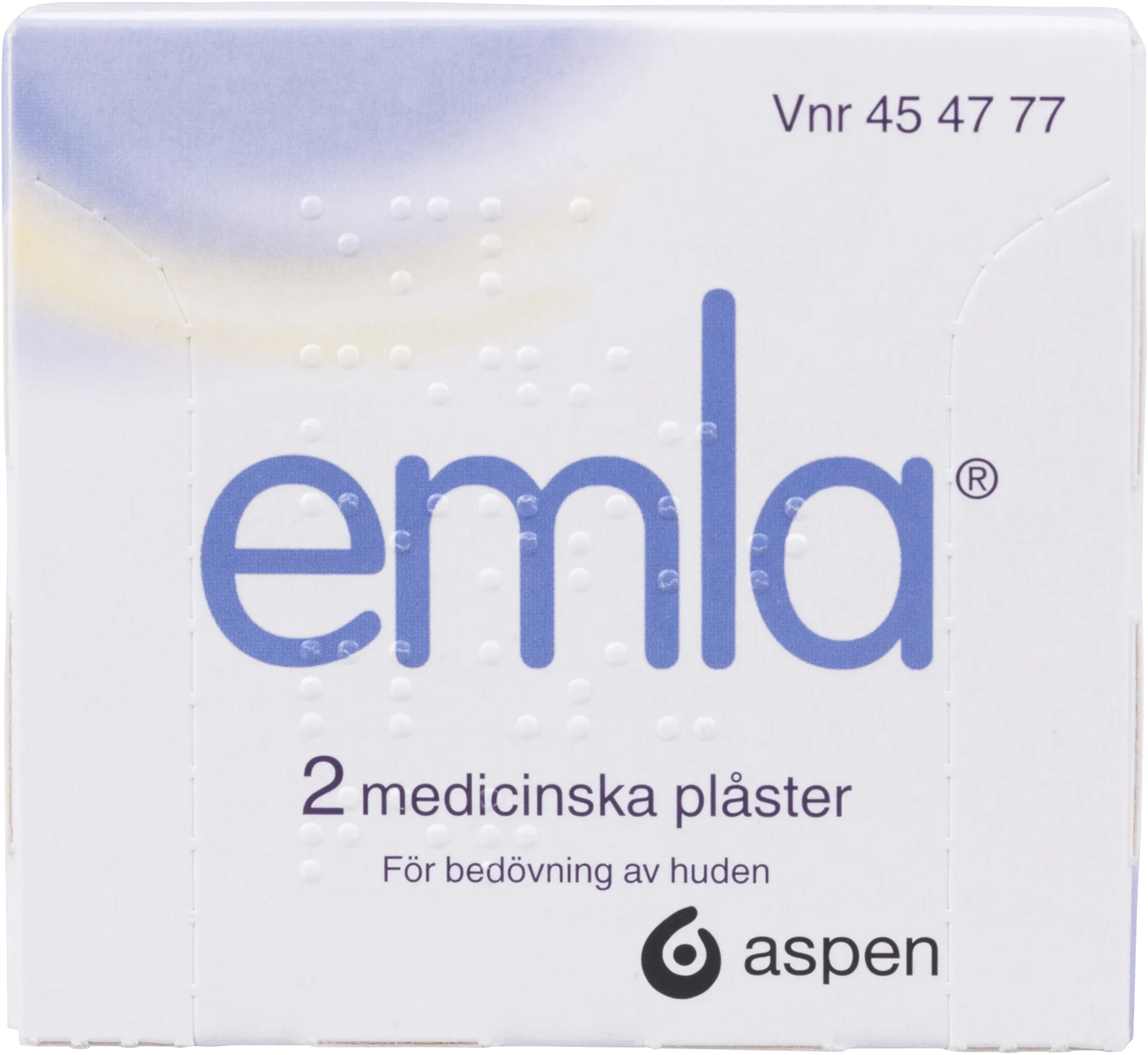 Emla Medicinskt Plåster 25 mg/25 mg 2 st från Emla – köp hos Apotek Hjärtat