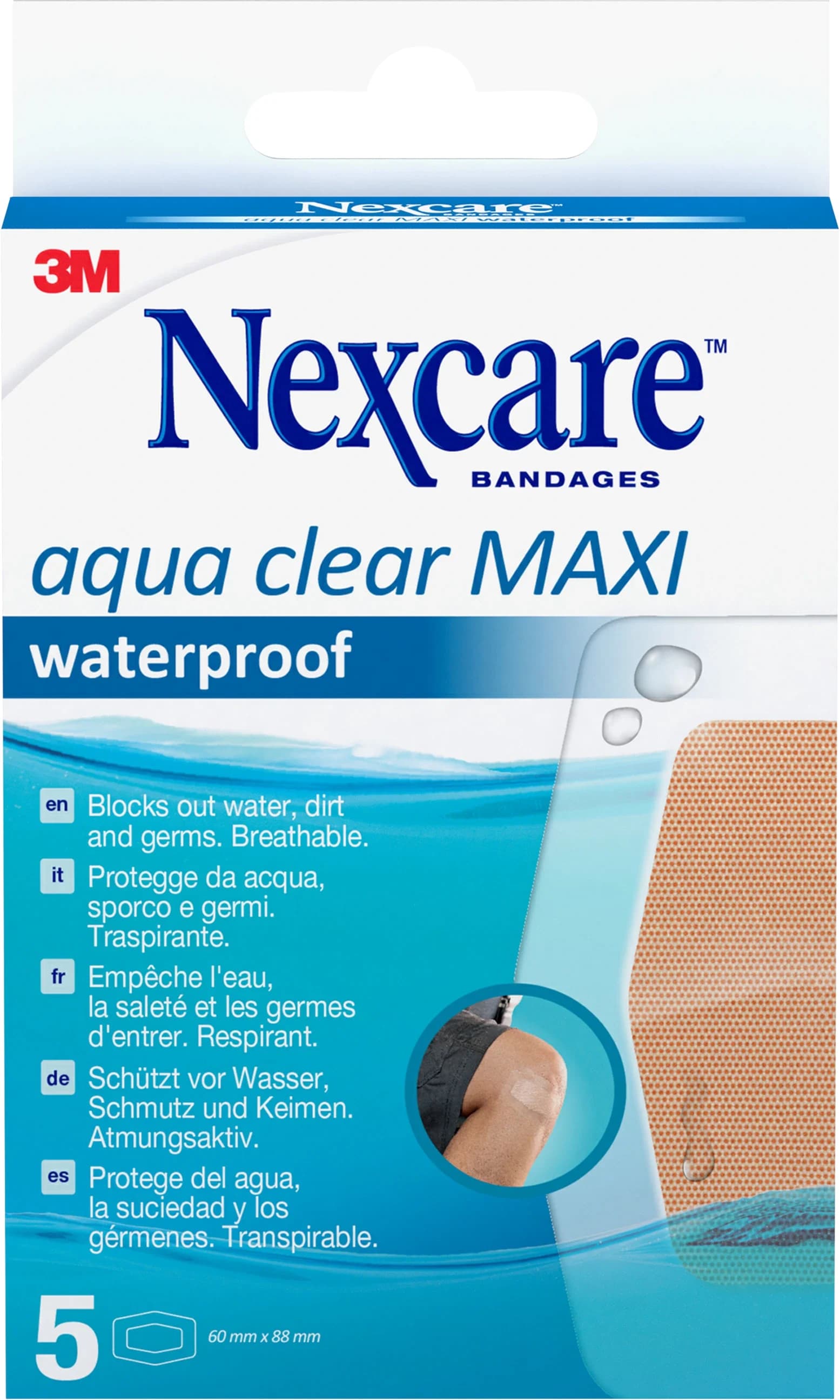 Nexcare Aqua Clear Maxi Waterproof Plåster 14 st från Nexcare – köp hos Apotek Hjärtat