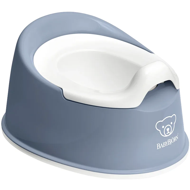 BabyBjörn Smart Potta Gråblå/Vit från Babybjörn – köp hos Apotek Hjärtat