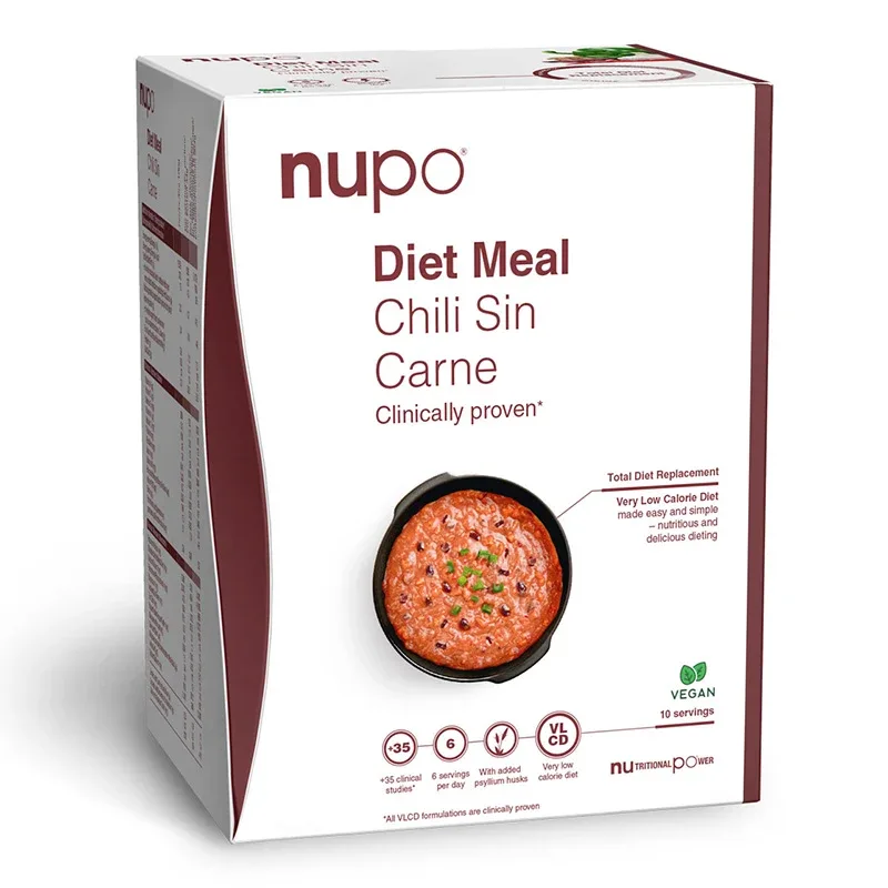 Nupo Diet Meal Chili Sin Carne 10 portioner från Nupo – köp hos Apotek Hjärtat