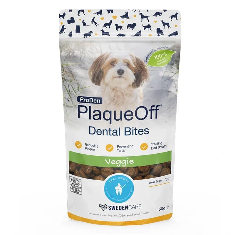 ProDen PlaqueOff Dental Bites hund 60 g från ProDen PlaqueOff – köp hos Apotek Hjärtat