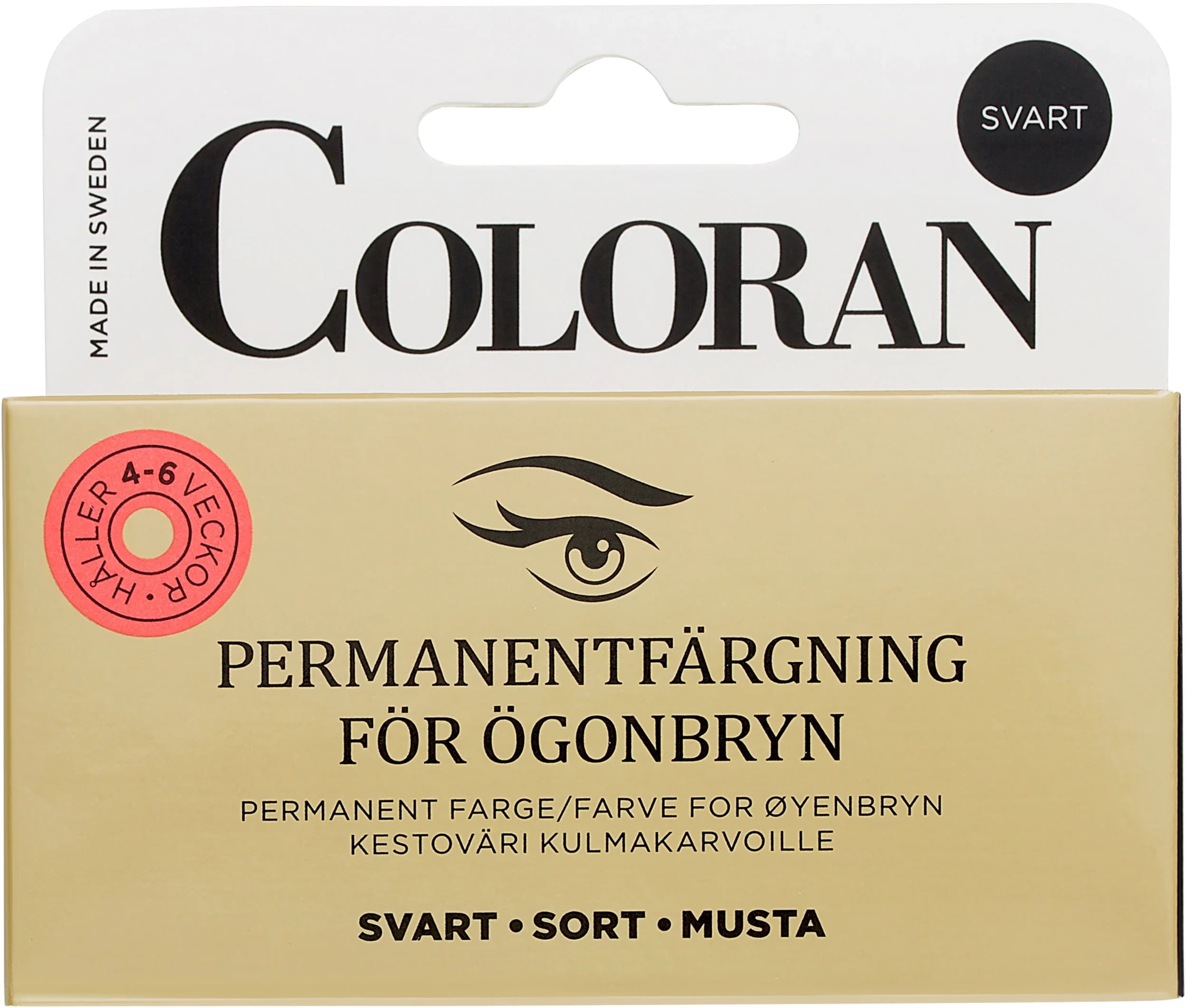 Coloran Ögonbrynsfärg 1st Svart från Coloran – köp hos Apotek Hjärtat