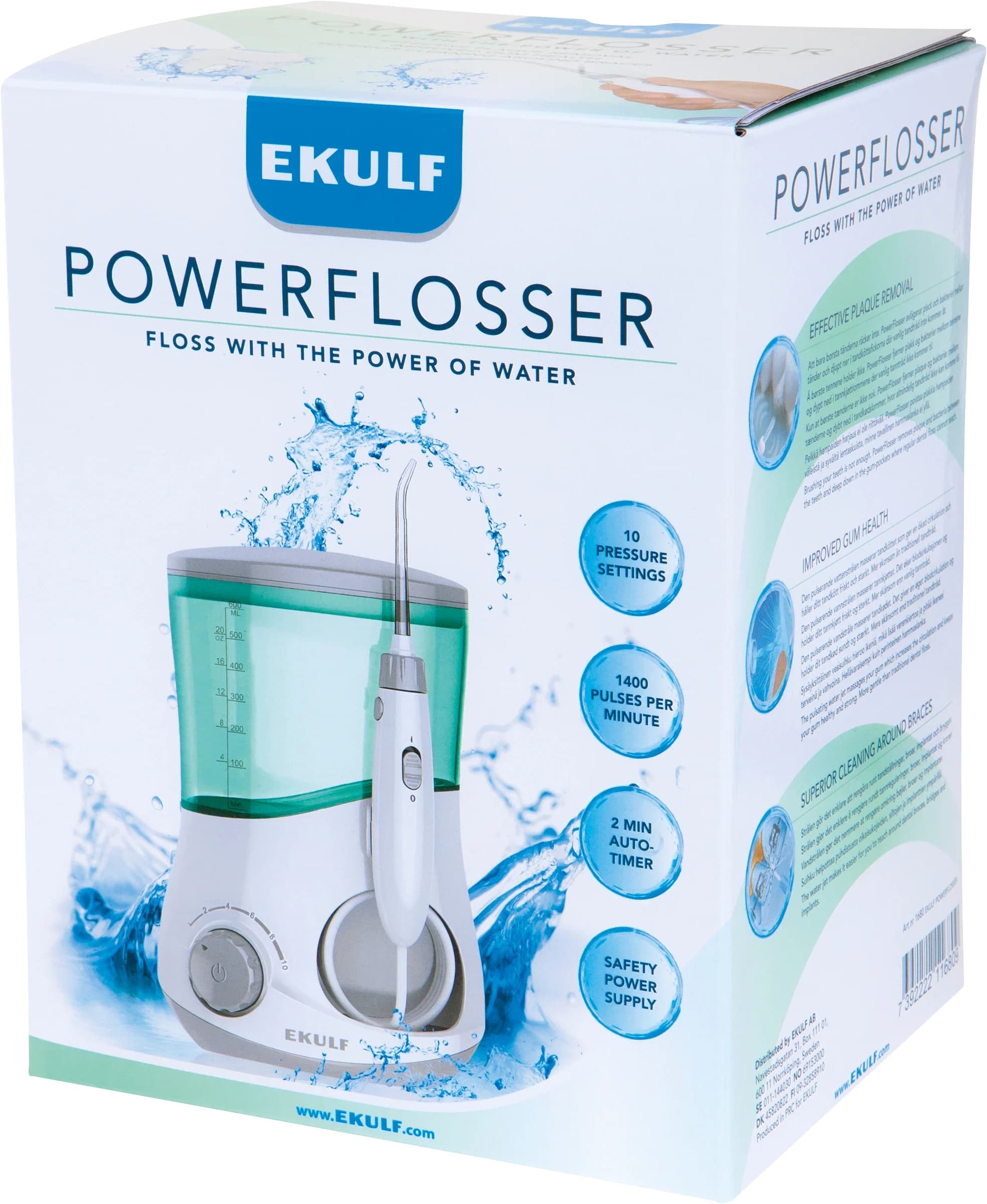 Ekulf PowerFlosser Mundusch från Ekulf – köp hos Apotek Hjärtat