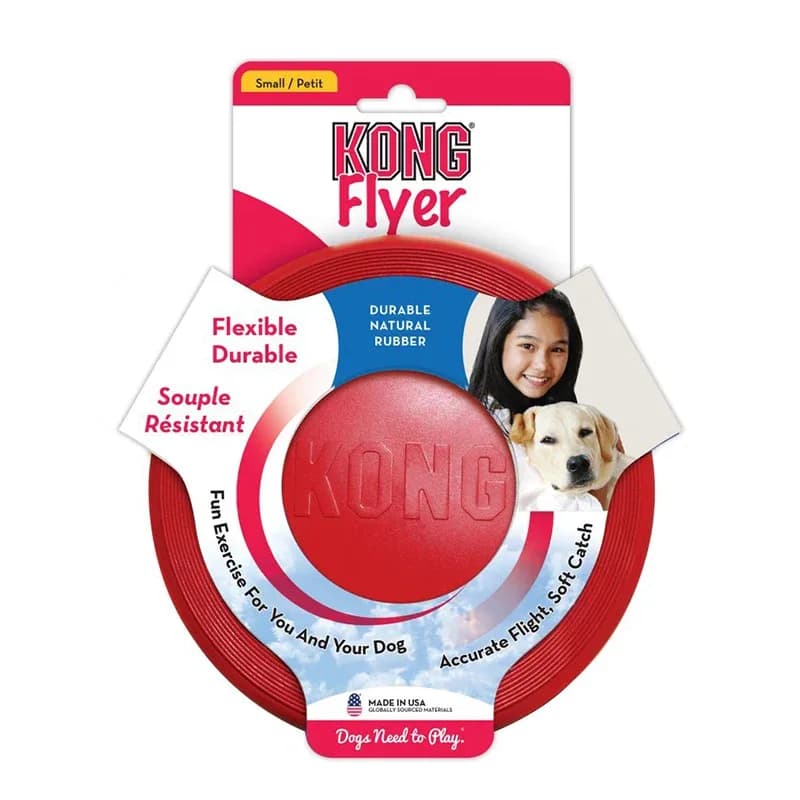 Kong Hundleksak Frisbee Small Gummi 17 cm från Kong – köp hos Apotek Hjärtat