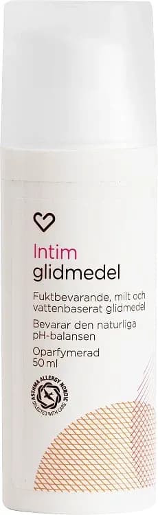 Hjärtats Intim Vattenbaserat glidmedel 50ml från Hjärtats – köp hos Apotek Hjärtat