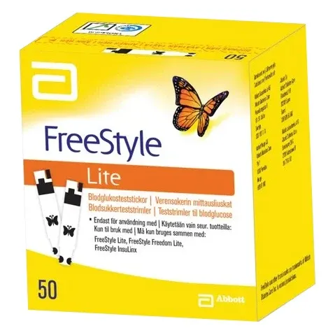 FreeStyle Lite teststickor 50 st från FreeStyle – köp hos Apotek Hjärtat